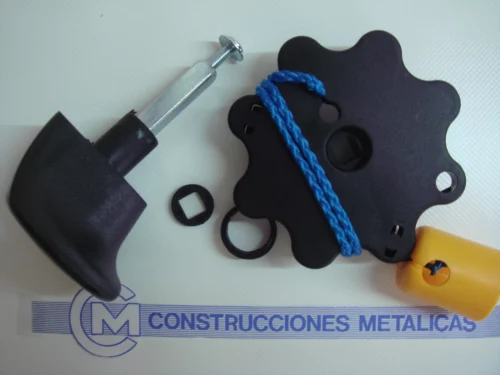 Manivela completa para puerta basculante Berry N80