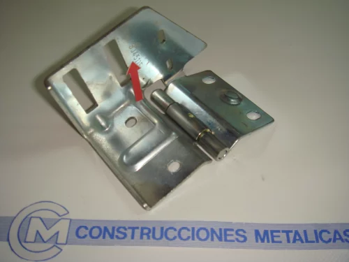 Base de bisagra intermedia para puerta seccional BR40 izquierda / derecha