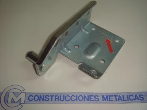 Base de soporte inferior para puerta seccional BR40 izquierda / derecha — guías N, H y L