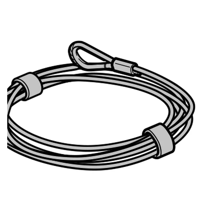 Cable de acero Ø 3 mm tipo de guía N